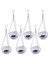 Silhouette 6pcs Bitkiler Için Asılı Kapalı Açık Dikim Veya Depolama Bahçesi, Saksı Konteyneri (Yurt Dışından) 1