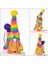 Silhouette Rainbow Gnome Yüzü Olmayan Bebek Seti - Doğum Günün Kutlu Olsun - Dekoratif Bebek - Isveç Tomte - Iskandinav - - Ev Dekorasyonu (Yurt Dışından) 4