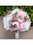 Silhouette Yapay Şakayık Gül Gelin Tutan Çiçekler Itiraf Buketi, Çiçekçi Kız Buketi (Yurt Dışından) 3