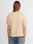 3683 Bisiklet Yaka Basic T-Shirt-A.bej 2