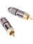 Rca Erkek Konnektör 6.5 mm Kablo Bağlama Adaptörü Altın Kaplamalı Erkek Fiş Ses Video Kablo Konnektörü Lehimsiz Adaptör 2 Adet Bakır Rca Fono Erkek Fiş Konnektörü Ses Adaptörü Ses Fiş Terminali Av 3