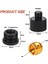 12 Parça Mikrofon Dişi Adaptör Seti Mikrofon Standı Adaptörü 5/8 Dişi - 3/8 Erkek ve 3/8 Dişi - 5/8 Erkek Vida Adaptörü (Yurt Dışından) 2