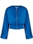 Beli Lastikli Bomber Kadın Ceket Petrol-Mavi K2216504_291 4