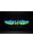 Honda Uyumlu Hologram Kanat Logo Sticker Çıkartma Oto Aksesuar Araba 1