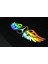 Mercedes-Benz Uyumlu Hologram Kanat Logo Sticker Çıkartma Oto Aksesuar Araba 3