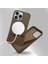 Sbprc iPhone 16 Uyumlu Kılıf Işlemeli Logo Dizayn Magsafe Virgil Kapak 4