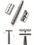 Shave S9 Full Metal Manuel Tıraş Makinesi + U3 Full Metal Ustura + 20'li Platinum Yaprak Jilet 5