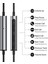 USB C Kulaklıklar, Mikrofonlu ve Ses Kontrollü Kulak Içi Kulaklık, Samsung S22 S21 S20 Fe A53 Için C Tipi Kulaklıklar (Yurt Dışından) 2