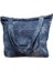 Blujin Kot Desenli Bez Tote Bag Çanta Cepli ve Fermuarlı 2