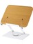 360° Dönen Taban Kitap Standı Okumak Için Tutucu Eller Serbest Katlanabilir Kitap Ekran Standı, Ataşlar ile Ahşap Panel Standı (Yurt Dışından) 4