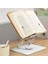360° Dönen Taban Kitap Standı Okumak Için Tutucu Eller Serbest Katlanabilir Kitap Ekran Standı, Ataşlar ile Ahşap Panel Standı (Yurt Dışından) 5
