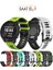 Huawei Watch Gt Gt2 Gt3 Gt4 Gt5-Xiaomi Redmi Watch 5 Active-Lite Uyumlu 22MM Silikon Saat Kordonu Kayışı A5622MM 2