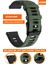 Xiaomi Mi Watch S1-S2 Yuvarlak Kasa Uyumlu 22MM Silikon Saat Kordonu Kayışı A5622MM 1