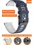 Xiaomi Mi Watch S1-S2 Yuvarlak Kasa Uyumlu 22MM Silikon Saat Kordonu Kayışı A5622MM 1