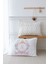 2'li Yastık Kılıfı (50X70) Pink Royal Series - N Harfi 1