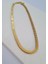 Çelik Gold Balıksırtı Pul Model Kolye 2