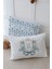 2'li Yastık Kılıfı (35X45) Blue Royal Series - N Harfi 2