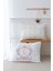 2'li Yastık Kılıfı (50X70) Pink Royal Series - Ü Harfi 1