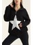 Kadın Üç Iplik Şardonlu Oversize Sweatshirt 1
