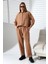 Yarım Oversize Alt-Üst Kadın Takımı 4