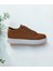 Erkek Taba-Beyaz Günlük Hafif Nefes Alabilen Ortopedik Yürüyüş Spor Ayakkabı Sneaker 1