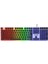 Commander Rgb Işıklı & Full Set 104 Tuşlu Membran Oyuncu Klavyesi 1