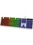 Commander Rgb Işıklı & Full Set 104 Tuşlu Membran Oyuncu Klavyesi 3