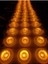 Mercekli Amber Parmak LED 5 Adet 2