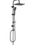 Mirage 400 Siyah Tepe Duş Seti D.132.4.S 1