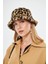 Leopar Peluş Bucket Şapka 3