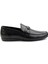 Siyah Deri Erkek Loafer Ayakkabı E01757716103 1