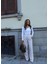 Beige Bel Detay Pantolon 2
