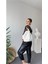 Klein Kadın Omzu ve Sırtı Dantel Detaylı Premium Sweatshirt 2