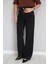 Antrasit Straight Jean Pantolon 1
