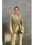 Kadın Ikili Kuşaklı Blazer Ceket Pantolon Takım 4