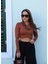 Taba Asimetrik Kesim Uzun Kol Crop Body 1