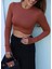 Taba Asimetrik Kesim Uzun Kol Crop Body 3