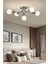 Döngüm Camsız Gold 5'li Modern Avize 1