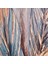 Deco Leaf Kanvas Tablo - Renkli - 50X120 cm 4
