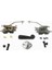 Mitsubishi L300 Minibüs 85/87 Ön Kapı Kilit Set Takım Sağ/sol Kilit/karşılık/cam Kolu/kilit 1