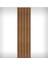 60X275 Akustik Ahşap Duvar Paneli, 8 mm, Mdflam, Teak Kaplama 5