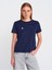 30584 Bisiklet Yaka Pamuklu T-Shirt-Lacivert 1