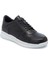 Siyah Deri Kadın Sneaker - E25I1AY57303-A23 1