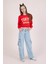 Kız Çocuk Tokyo Sweatshirt 9-14 Yaş Kırmızı 3