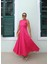 Pembe Kolsuz Çan Model Elbise 1