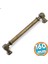Mobilya Mutfak Çekmece Dolap Kulpları 16 cm Antik Sarı Eskitme Metal 160 mm 1
