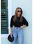 Siyah Bodysüit Sweatshirt 2