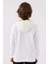 Erkek Çocuk Kapüşonlu Sweatshirt 5-16 Yaş Beyaz 4