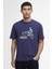 B.ıntl Jump Archive Graphic T-Shirt BU78 Midnight Blue 1