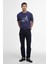 B.ıntl Jump Archive Graphic T-Shirt BU78 Midnight Blue 3